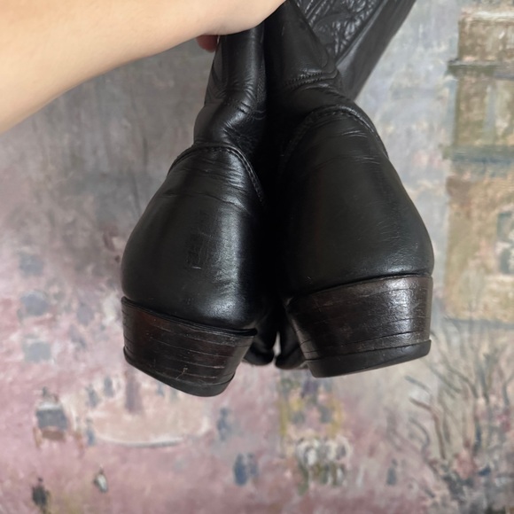 Nocona Boots Men’s Black Cowboy Boots - Size 9 main image 7
